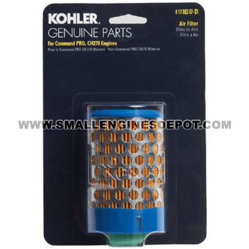 17 883 07-S1 - Kit: Air Filter/Precleaner - Kohler Original Part - Image 1