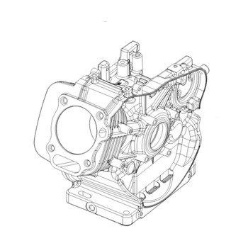 17 561 57-S - Crankcase - Kohler Original Part