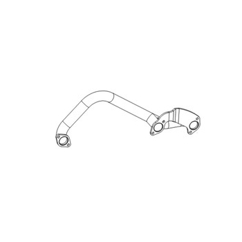 62 164 40-S - Manifold; Exhaust (Starter Sid - Kohler Original Part