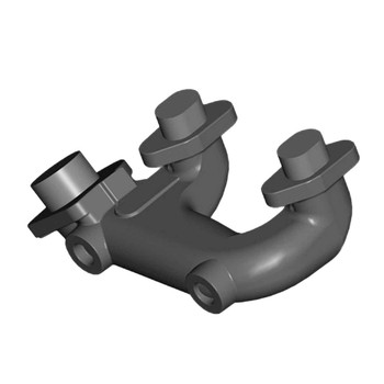 ED0024865240-S - Collettore Scarico Sverniciato - Kohler Original Part