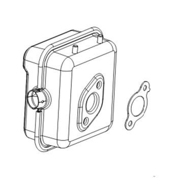 14 068 31-S - Kit; Muffler - Kohler Original Part