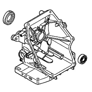 11300-ZL8-660 - Cover Crankcase - Honda Original Part