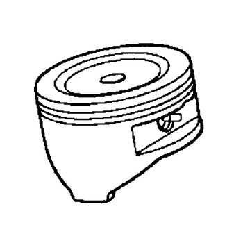 13101-Z0A-801 - Piston (Standard) - Honda Original Part