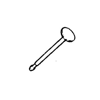 14711-883-000 - Intake Valve - Honda Original Part