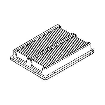 17210-ZN1-822 - Element Air Cleaner - Honda Original Part