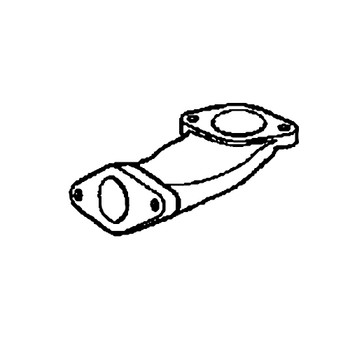 18330-ZE9-000 - Exhaust Pipe - Honda Original Part