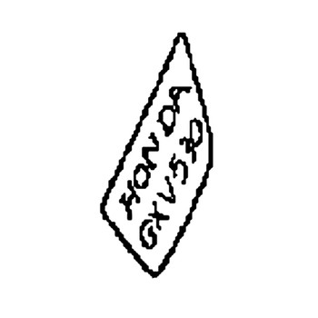 87101-Z0P-000 - Mark (Gxv530) - Honda Original Part