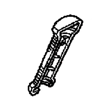 53165-VF9-A01 - Grip A Handle - Honda Original Part