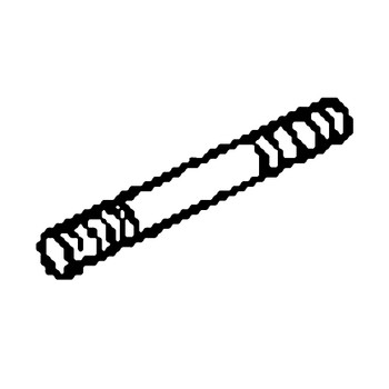 90065-ZV0-010 - Bolt Stud (6X46) - Honda Original Part