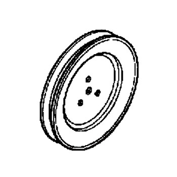 22422-770-700 - Pulley (156Mm) - Honda Original Part