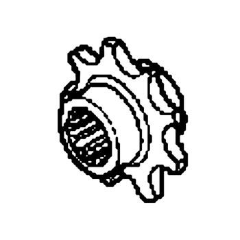 23252-733-000 - Sprocket Drive - Honda Original Part
