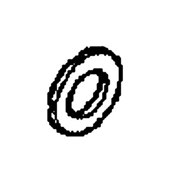 90502-777-000 - Washer (25Mm) - Honda Original Part