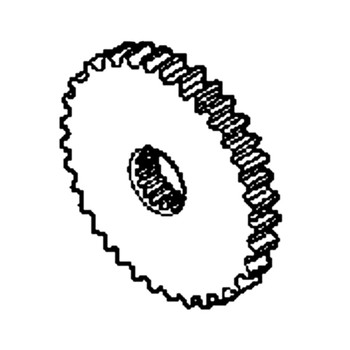 23421-733-000 - Gear (45Teeth) - Honda Original Part