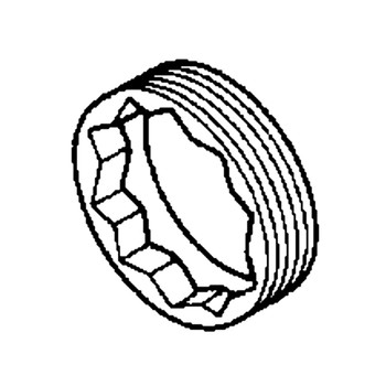 21213-750-000 - Nut Lock (52Mm) - Honda Original Part 21213-750-000 - Nut Lock (52Mm) - Honda Original Part