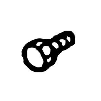 90152-750-881 - Bolt (1/4-20X5/8) - Honda Original Part