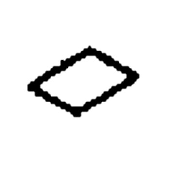 87592-ZA8-830 - Mark Fuel Caution - Honda Original Part