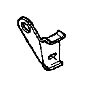 76338-736-C10 - Bracket B Chute Handle - Honda Original Part