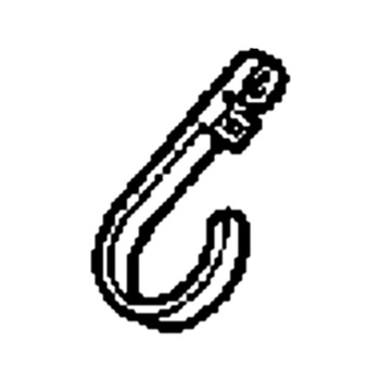 90673-ZB4-003 - Tie Cable - Honda Original Part