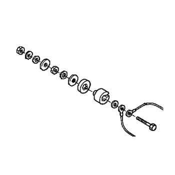 31520-ZB5-000 - Terminal Set - Honda Original Part