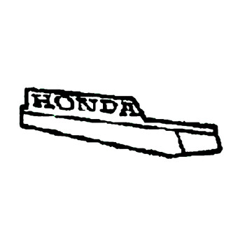 87141-ZV0-841 - Mark Left Side Stripe - Honda Original Part