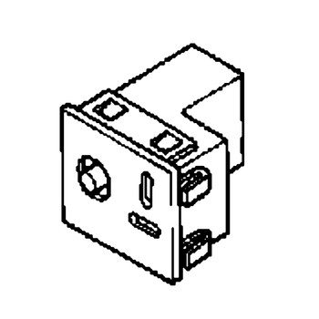 31460-ZC3-013 - Receptacle (6.3A) - Honda Original Part