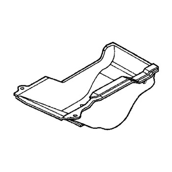 18344-763-B01 - Protector Heat (Lower) - Honda Original Part