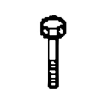 92101-06032-0H - Bolt Hexagonal (6X32) - Honda Original Part