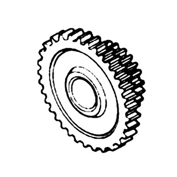 23550-733-A00 - Gear (49Teeth/21Teeth) - Honda Original Part