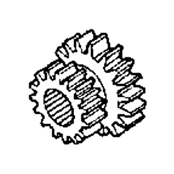 23412-752-010 - Gear (27Teeth-17) - Honda Original Part