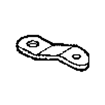 76135-V09-D01 - Plate Tension - Honda Original Part