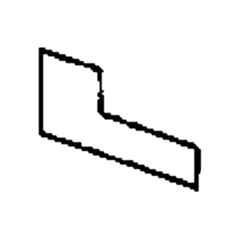 87121-ZV1-C01 - Mark Rear - Honda Original Part