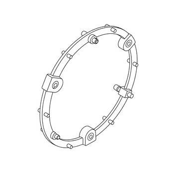 Honda 28405883W10ZB Spacer Recoil Start Original Mower Part