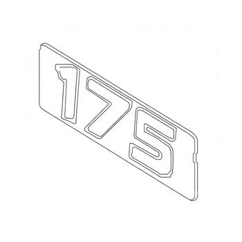 Honda 87301ZY4000 Mark Fr (Bf175) Original Mower Part