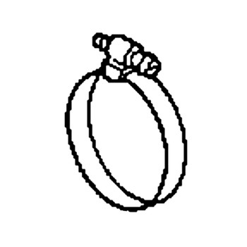 17748-ZY3-U01 - Clamp - Honda Original Part