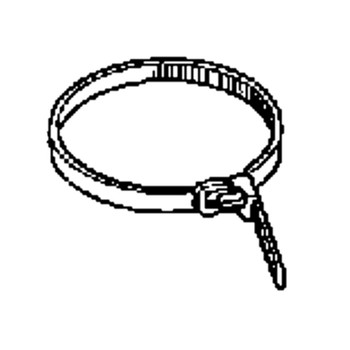 90620-766-801 - Band Wire Harness - Honda Original Part