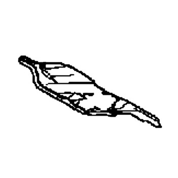 19641-Z11-000 - Shroud (Lower) - Honda Original Part
