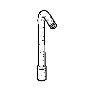 16198-ZY3-A00 - Tube B Air Vent - Honda Original Part