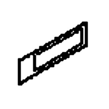 87539-Z25-A31 - Mark Exhaust Caution - Honda Original Part