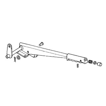 76310-750-000 - Lever Assembly - Honda Original Part ** SUPERSEDED TO 76310-750-030 **