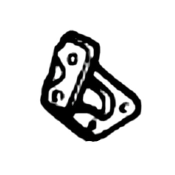 76155-738-000 - Stay L. Skid - Honda Original Part ** SUPERSEDED TO 76155-738-010 **