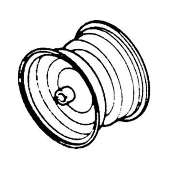42710-751-000Y - Wheel Rear - Honda Original Part ** SUPERSEDED TO 42710-751-010ZA **