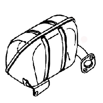 33 068 02-S - Muffler 2 - Kohler Original Part