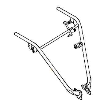 53110-742-711 - Pipe Handle - Honda Original Part ** SUPERSEDED TO 53110-742-712 **