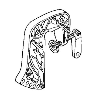 50310-ZW9-831ZA - Bracket L. Nh282Mu - Honda Original Part ** SUPERSEDED TO 50310-ZW9-833ZA **