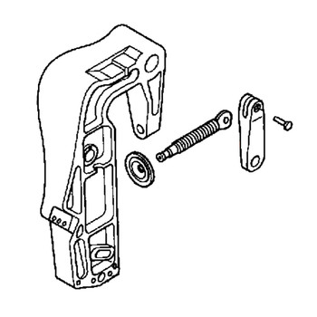 50310-ZY1-870ZA - Bracket L. Nh282Mu - Honda Original Part ** SUPERSEDED TO 50310-ZY1-873ZA **