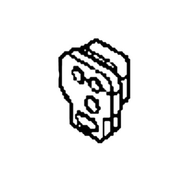 40105-ZZ5-000 - Grommet Case (Lower) - Honda Original Part