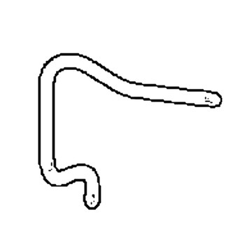 16190-ZW2-900 - Tube Air Vent - Honda Original Part