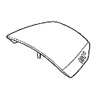 63105-ZW4-H01ZB - Handle Nhb14M - Honda Original Part ** SUPERSEDED TO 17702-ZY9-E04  **