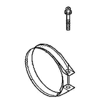 17315-ZZ5-M00 - Band Air Flow - Honda Genuine OEM Part ** SUPERSEDED TO 17315-ZZ5-M01 **