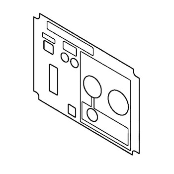 32366-Z44-C30 - Mark Control Panel - Honda Genuine OEM Part